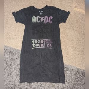 AC/DC T-shirt dress